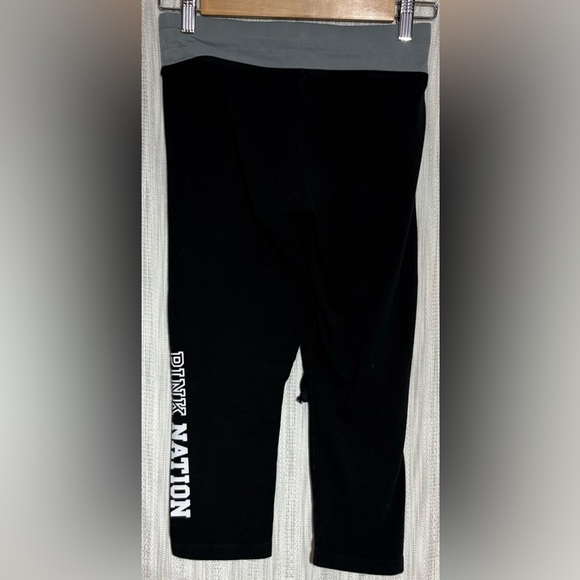 Victoria's Secret Black and Gray Capris - Picture 2 of 3